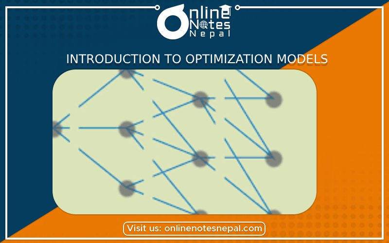 Introduction to optimization Models